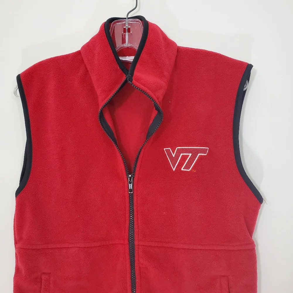 Red Virginia Tech Vest, Size Medium